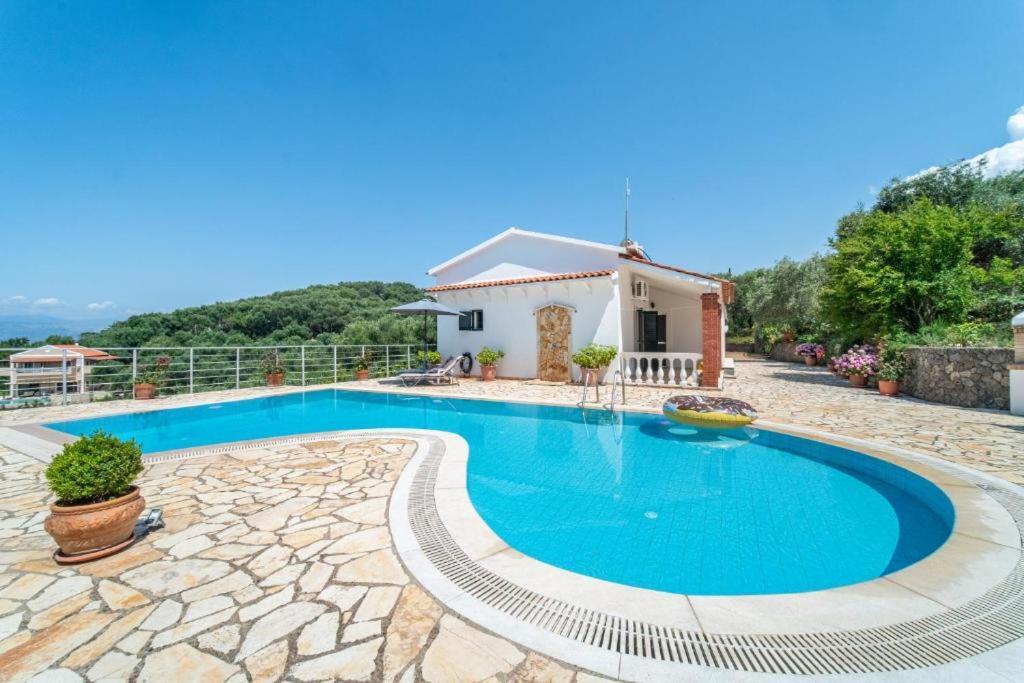 Villa Olive Grove And Sea View Agios Spyridon  Buitenkant foto