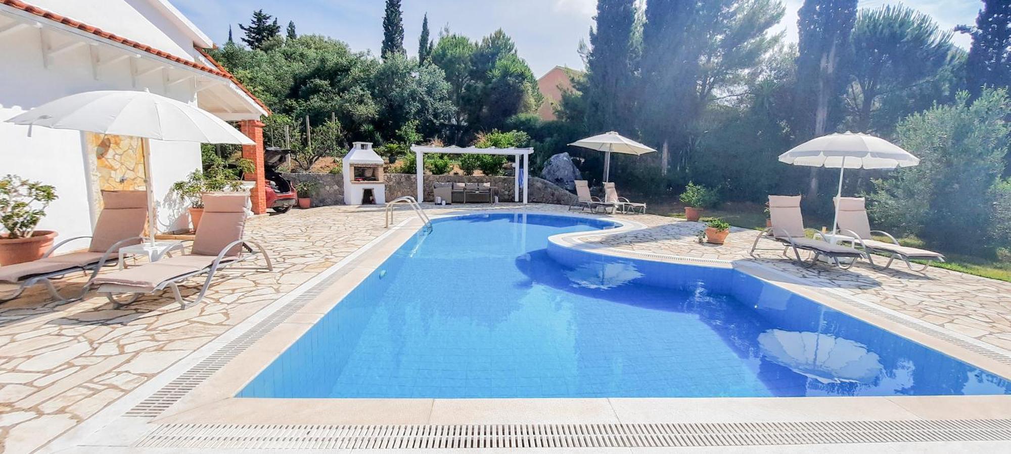 Villa Olive Grove And Sea View Agios Spyridon  Buitenkant foto