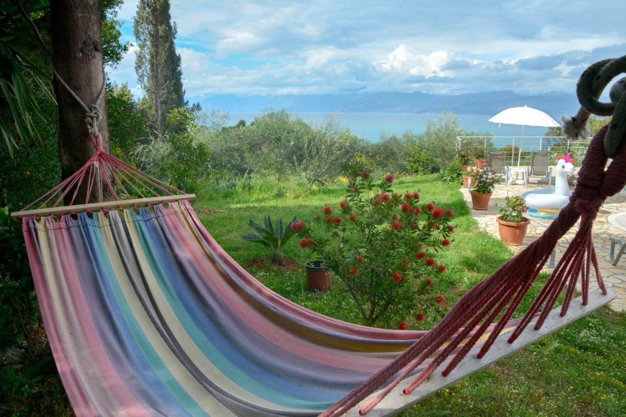 Villa Olive Grove And Sea View Agios Spyridon  Buitenkant foto